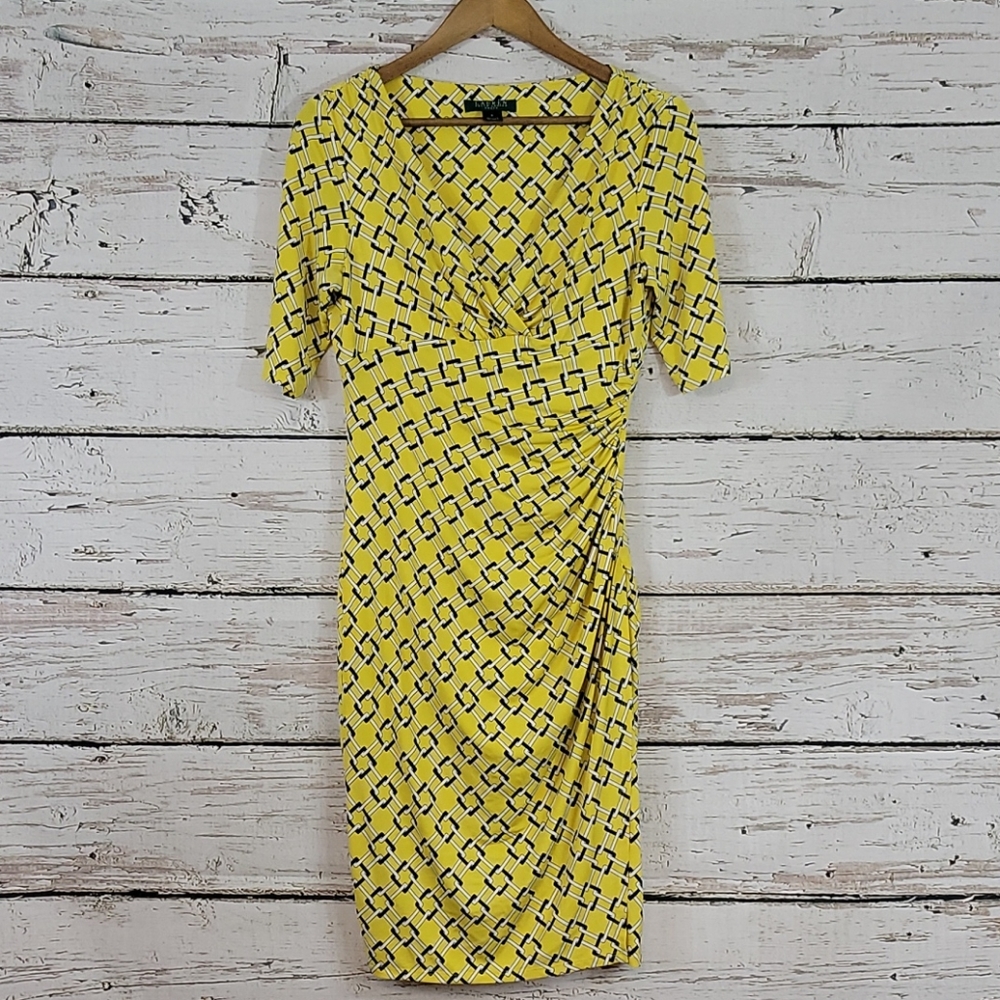 Lauren Midi Dress with 1/2 Sleeves